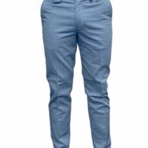 CHINOS ARMATURATO CELESTE