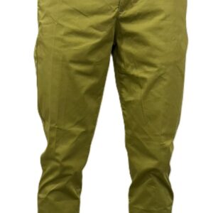 CHINOS RASO VERDE CHIARO