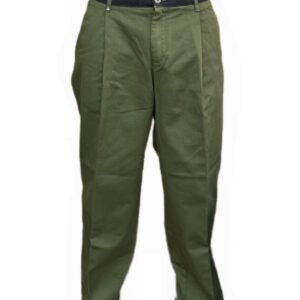 PANTALONE CINTA DENIM VERDE SCURO