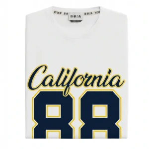 T-SHIRT CALIFORNIA 88 BLU
