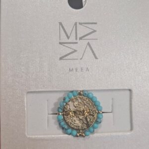 Anello con albero della vita ORO/BLU ND