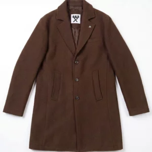 CAPPOTTO REGULAR DIAGONALE MORO