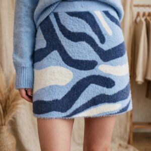 SKIRT CORTA SKY/BLUE/MILK