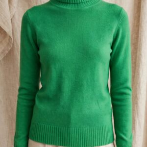 PULL BASIC COLLO ALTO EMERALD