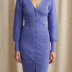 DRESS CON BOTTONI LUNGO IRIS