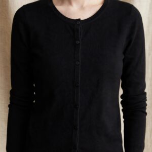 CARDIGAN BASIC BLACK