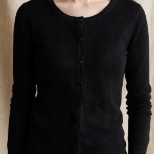 CARDIGAN BASIC BLACK