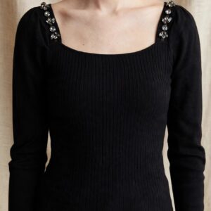 PULL DIAMANTI BLACK