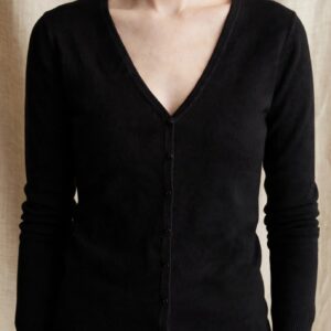 CARDIGAN BASIC BLACK