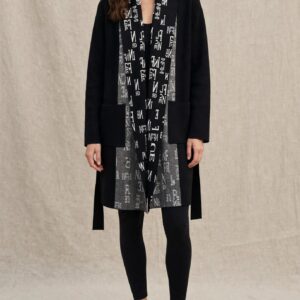 COAT BLACK/MILK